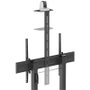 AISENS Soporte de Suelo Eco con Ruedas y Manivela FT100TE-403 para TV 60-100 pulgadas, Negro